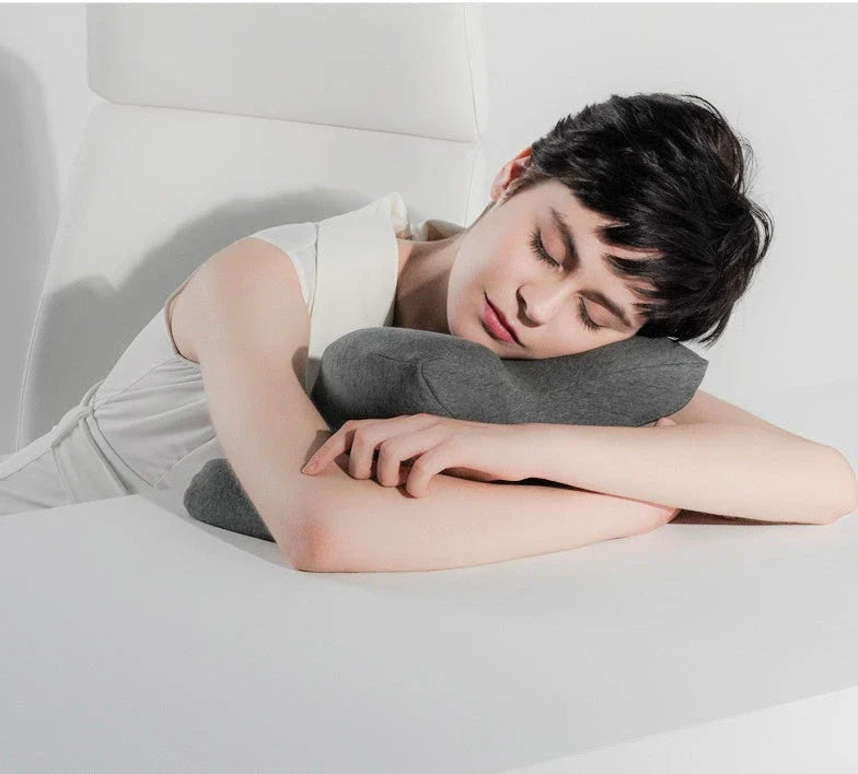 Cozy memory foam napping pillow with 'Butterfly' design for comfortable in-class napping