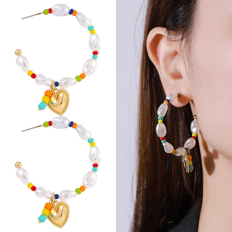 GiftHome UK Elegant Gold-Plated Multi-Strand Pearl Necklace for Women