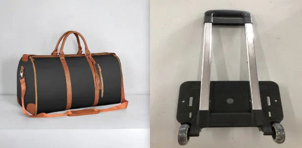 Versatile travel duffel bag for women with waterproof and foldable design, available in various color options