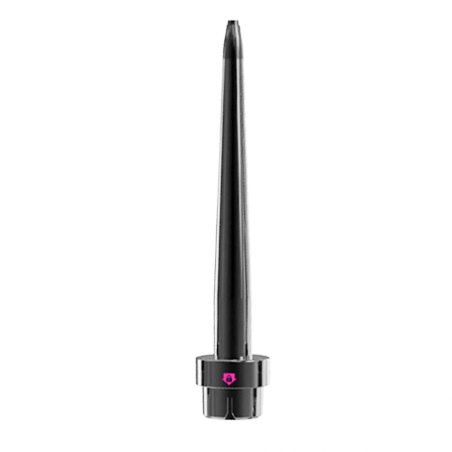 Ceramic thermal conductor curly hair sticks with black finish and wired AC power supply