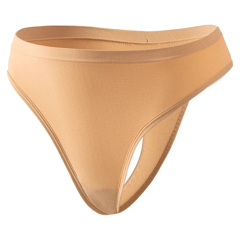 Women's low waist cotton sports panties in a 3-color set, perfect for fitness and daily wear