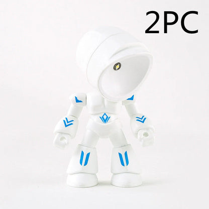 Mini LED Hero Robot Table Lamp with adjustable arms and 360° rotating head