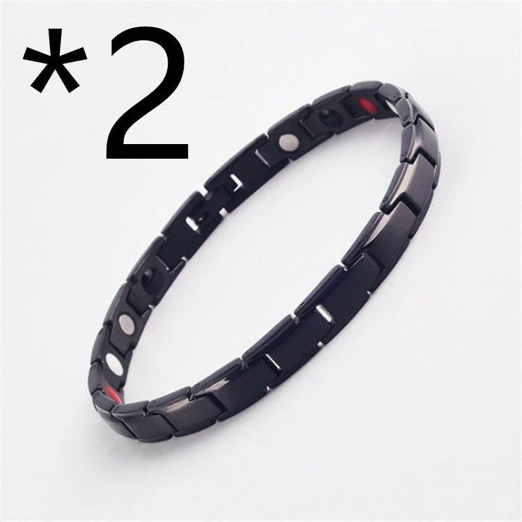 Premium weight loss and slimming bracelet with rhombus design for arthritis pain relief and improved circulation