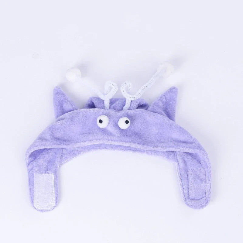 Adjustable head wearing feather funny cat stick toy for indoor play