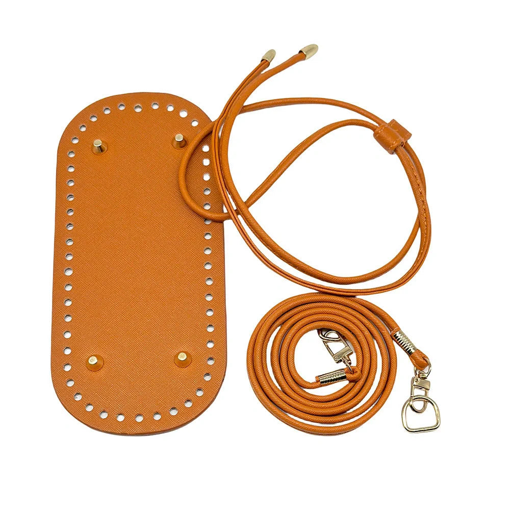 Stylish women's dumpling bag set in apricot, black, and brown, featuring a waterproof design and adjustable shoulder strap.