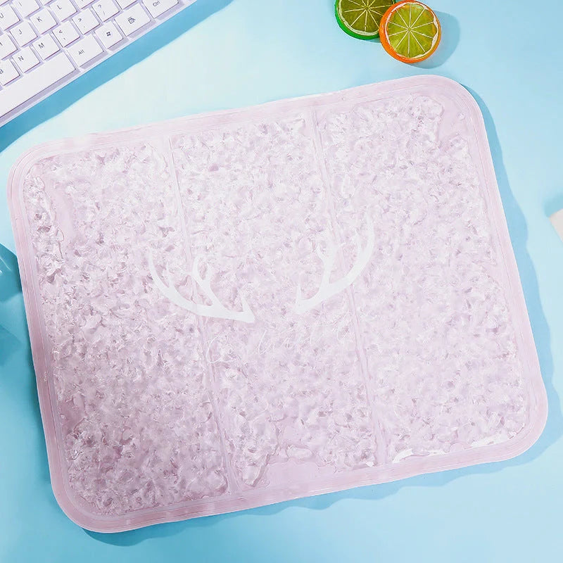 Summer Ice Crystal Pad Gel Cooling Artifact in various colors