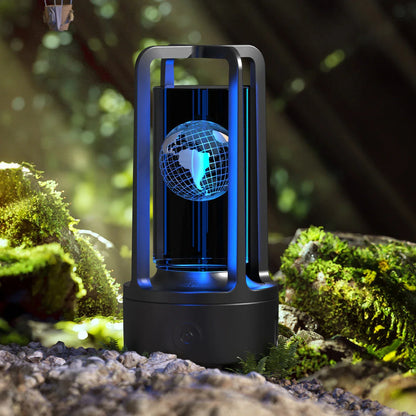 Elegant 2-in-1 Bluetooth speaker lamp with touch control, available in various color and design options