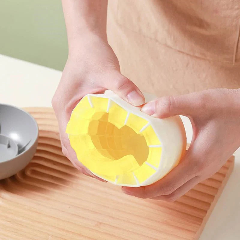 Silicone mushroom-shaped ice cup mold for easy ice making and demoulding
