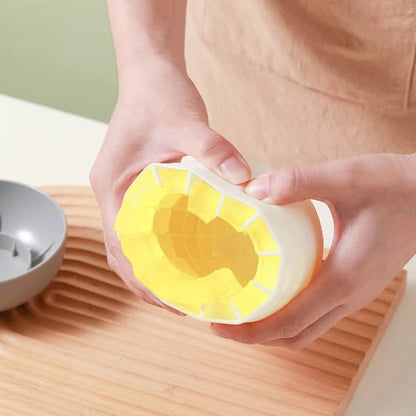 Silicone mushroom-shaped ice cup mold for easy ice making and demoulding
