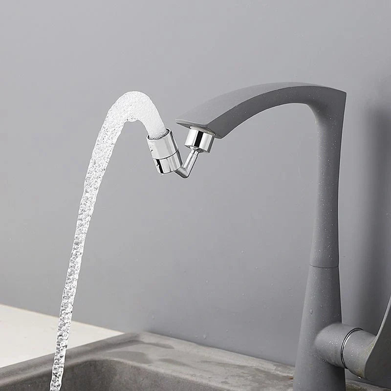 Universal Splash-proof Outer Joint Swivel Faucet with dual output modes