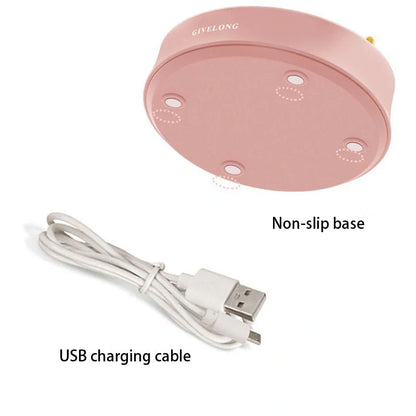 Flower LED Desk Lamp with adjustable brightness and wireless charging