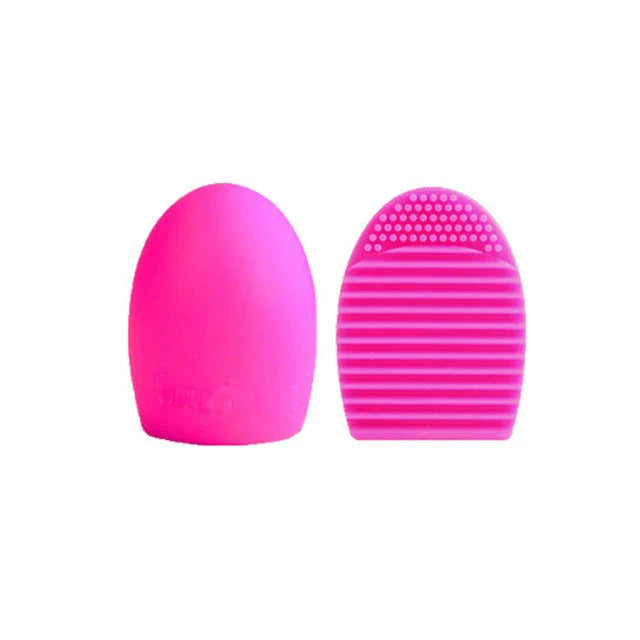 Premium silicone makeup brush cleaner in various colors, designed to effectively clean and restore makeup brushes