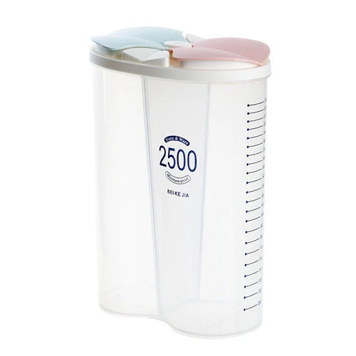 Premium food storage containers with airtight lids, designed to keep cereals, grains, and other dry goods fresh and organised