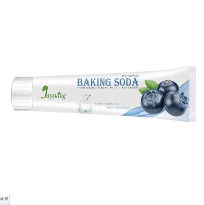 Premium Blueberry Whitening Toothpaste with Baking Soda - Naturally Refreshing Oral Care Solution