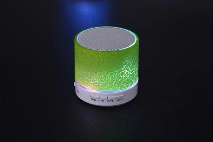Compact wireless Bluetooth speakers in various colours with premium design and rich sound quality