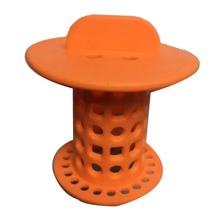 Anti-clogging plastic sink filter for kitchen and bathroom in multiple colors