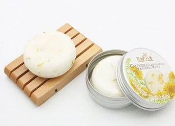 Natural Plant Shampoo Bar with essential oils for healthy hair care