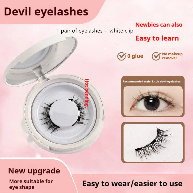 Magnetic mink false eyelashes in various styles and colours, designed for a natural and captivating eye look.