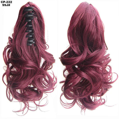 Stylish and realistic-looking hair extension ponytail wrap for versatile hairstyle upgrade