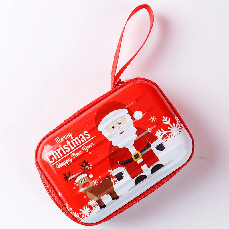Tinplate coin purse with anime-inspired cartoon graphics, available in various stylish designs
