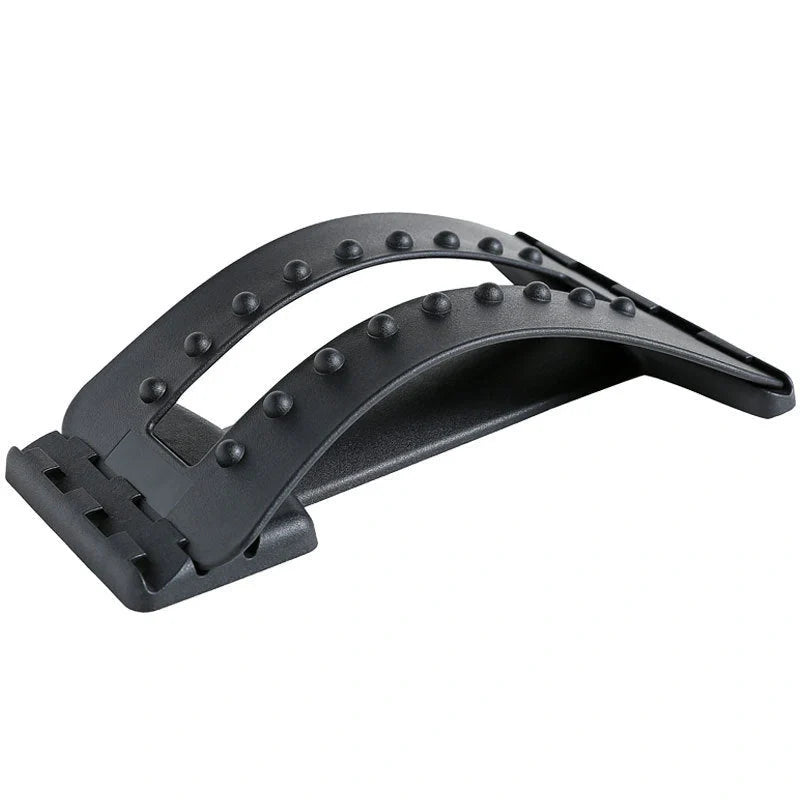 Adjustable Lumbar Orthosis for back pain relief with magnetic points and plastic pins