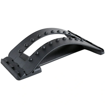 Adjustable Lumbar Orthosis for back pain relief with magnetic points and plastic pins