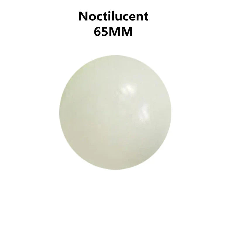 Premium Luminous Sticky Stress Relief Balls in various colors and sizes, with a glow-in-the-dark feature for a captivating and soothing relaxation experience.