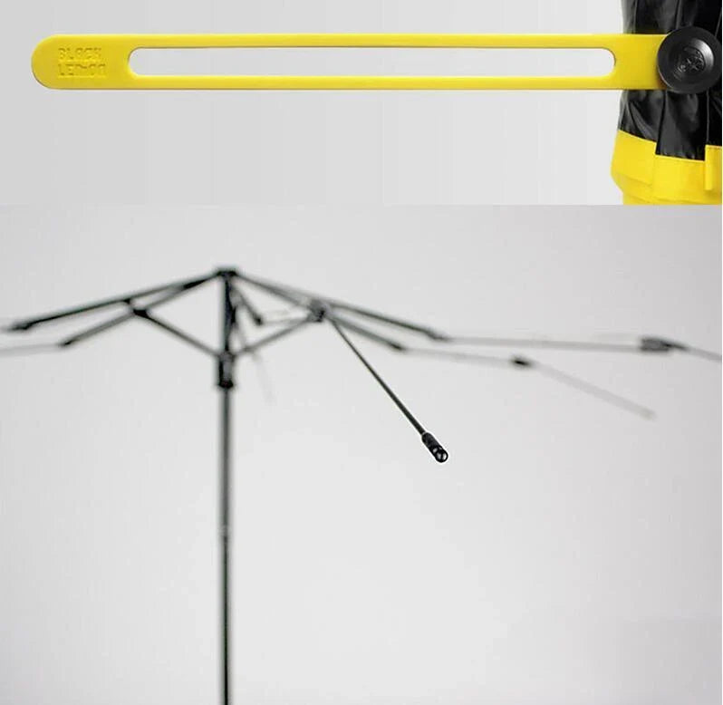 Compact folding umbrella in multiple colours, offering sun protection and windproof design for all-weather use in the UK