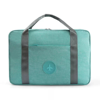 Premium waterproof polyester shoe storage bag with laminated zipper pocket and breathable design for travel and various occasions