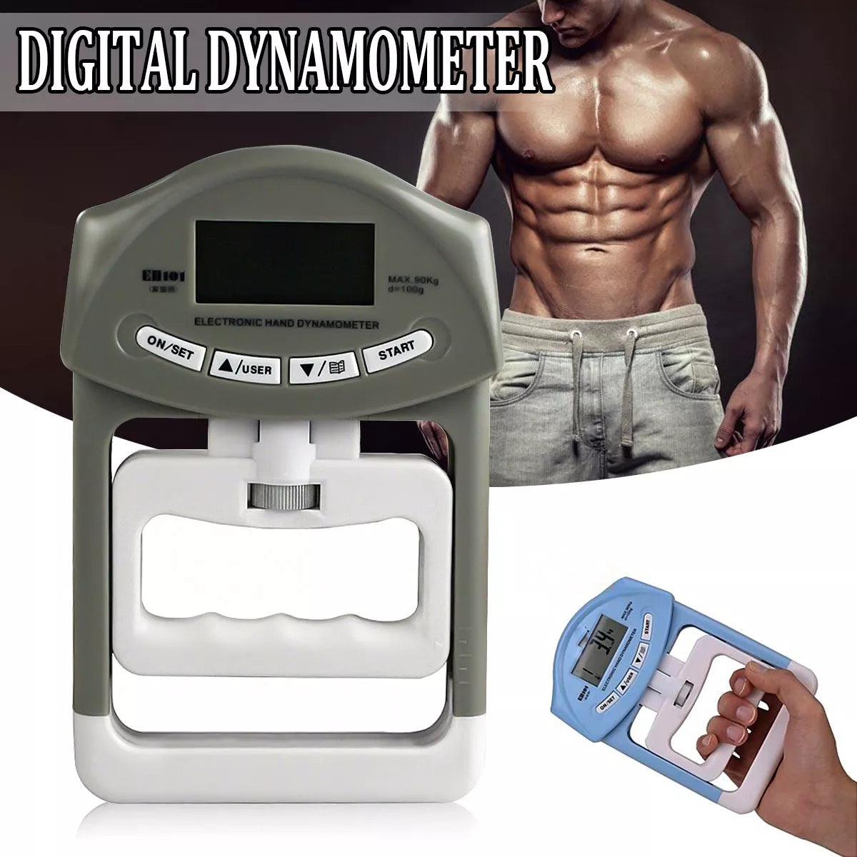 Xiangshan EH101 Electronic Grip Force Gauge for precise strength measurement