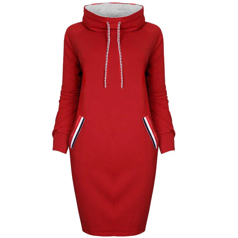 Elegant long sleeve party dress for women, available in a variety of colors and sizes including plus sizes