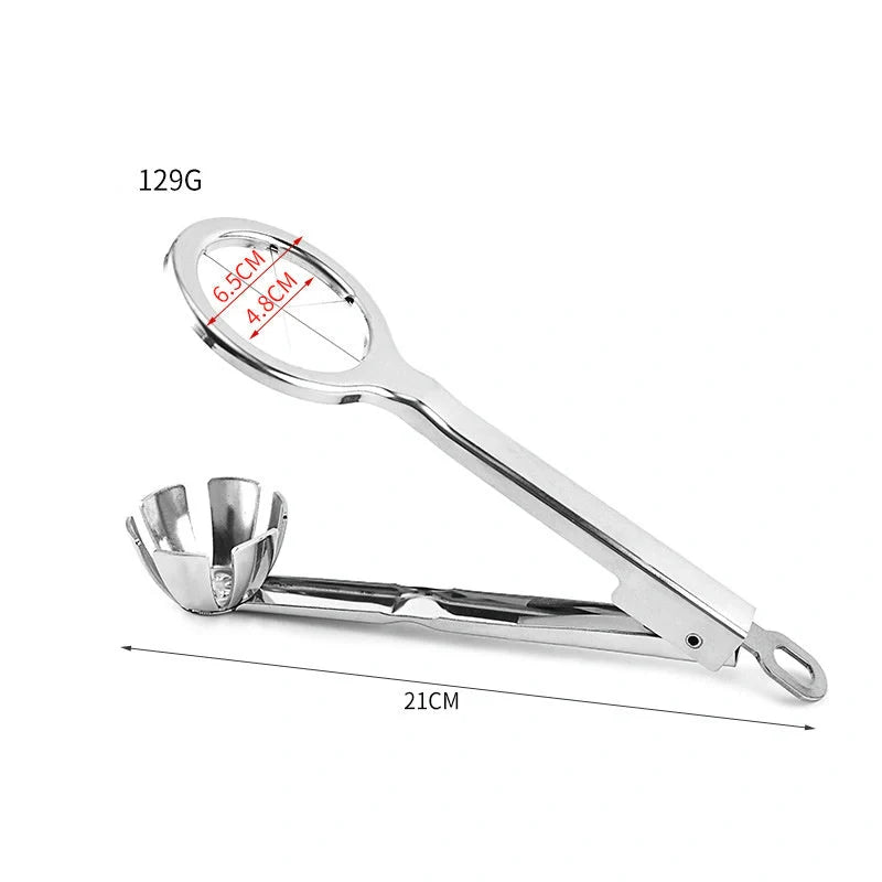 Premium Stainless Steel Egg Slicer - Hexagonal Slicing for Perfect Egg Presentation and Versatile Soft Fruit Cutting