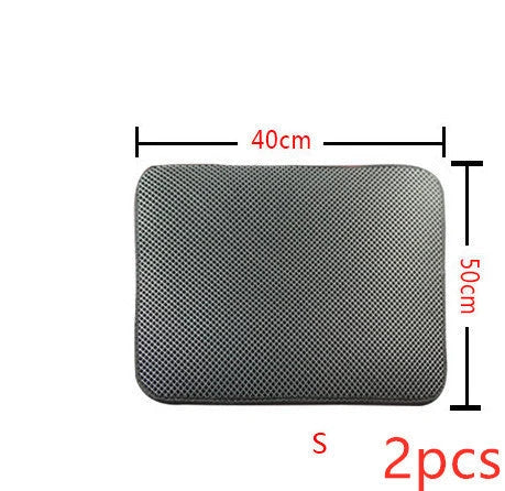Premium cat litter mats with innovative trapping technology to keep your home clean and tidy