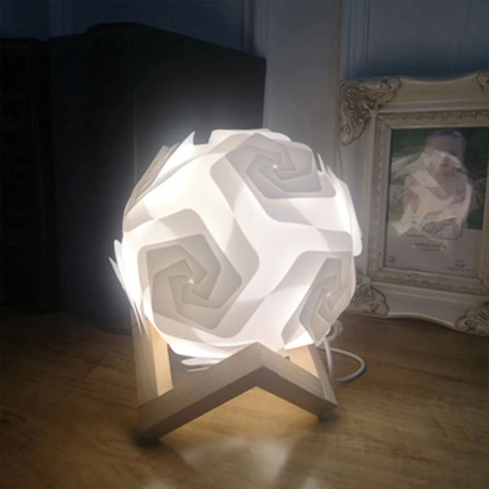 Bedside Moon Spherical Small Table Lamp with USB interface in various colours