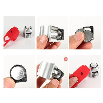Powerful 120 dB bicycle siren with 6 customisable sound modes, made of premium silica gel for durable and waterproof performance