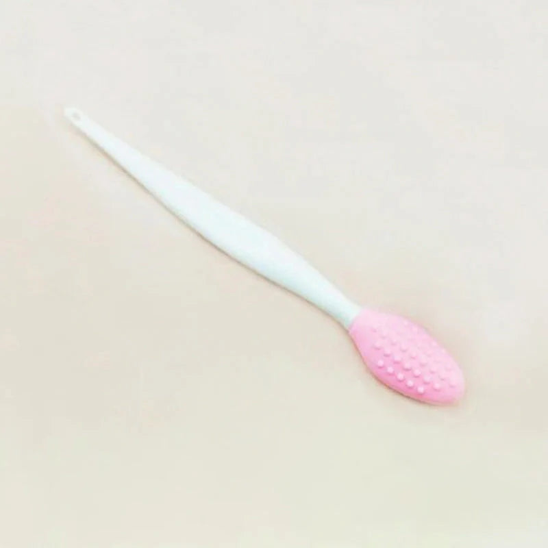Double-sided silicone blackhead brush for effective skincare