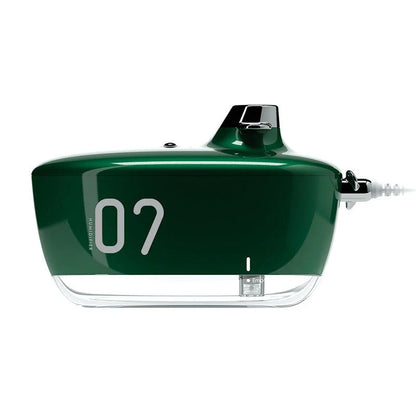 Compact USB-powered air humidifier with night light function for desks and bedrooms