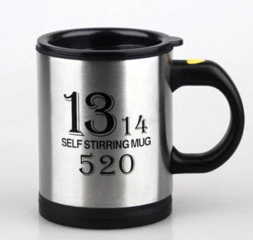Automatic stirring electric mug in various colours with leak-proof design