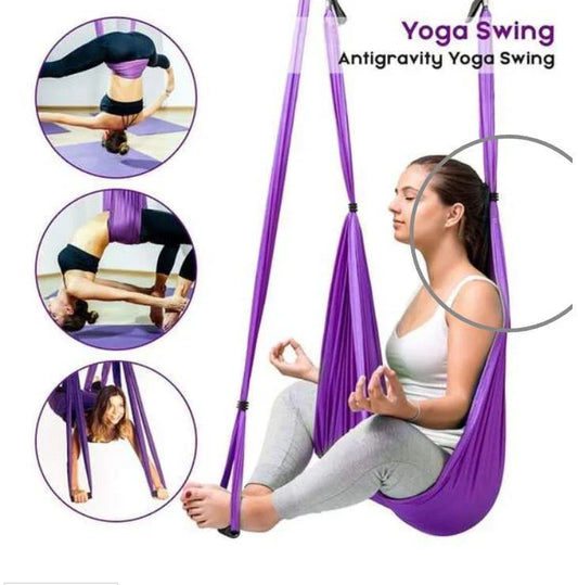 Premium Anti-Gravity Yoga Hammock for Aerial Dance and Fitness - Smooth Rotation, High-Strength Nylon Fabric, Versatile Design