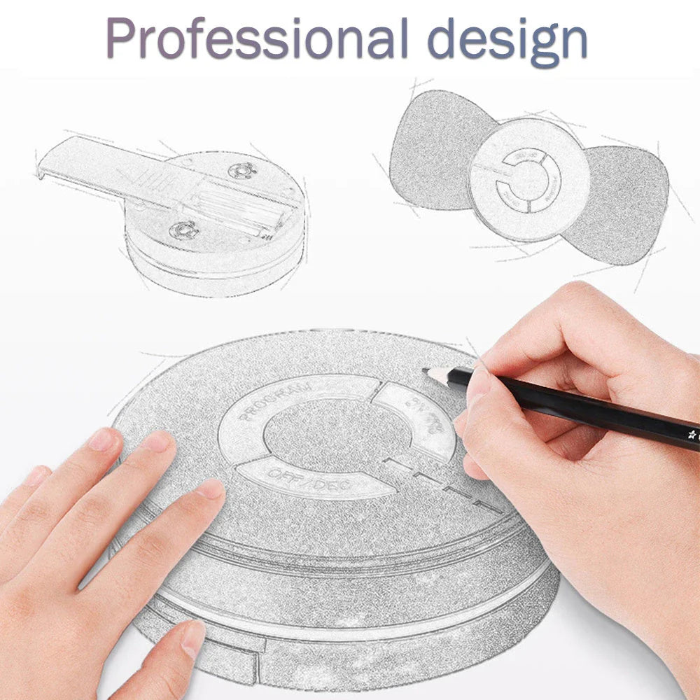 Premium mini wireless neck massager with 6 intelligent massage modes, soft faux leather design, and portable, lightweight construction for soothing muscle relief