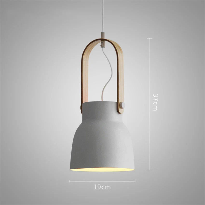 Stylish Nordic-inspired pendant lights with a sleek, industrial-loft design, perfect for modern home decor