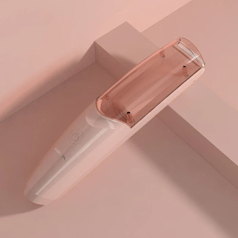 Cordless electric baby hair clipper with suction function for safe, mess-free haircuts