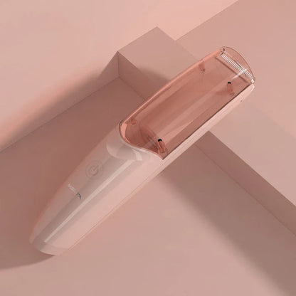 Cordless electric baby hair clipper with suction function for safe, mess-free haircuts