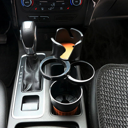 Adjustable car cup holders made of premium ABS materials, available in various colours to enhance your vehicle's interior
