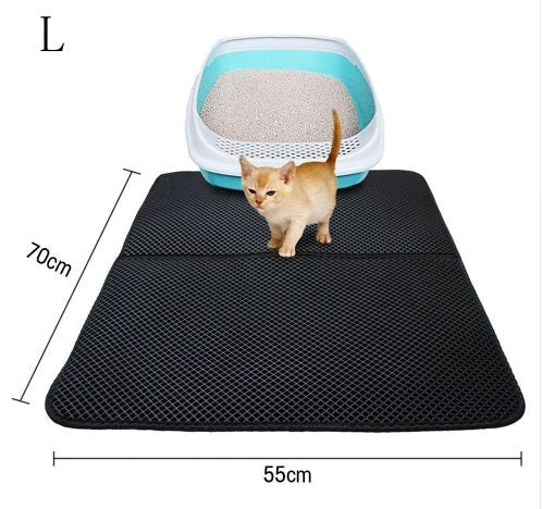 Premium cat litter mats with innovative trapping technology to keep your home clean and tidy