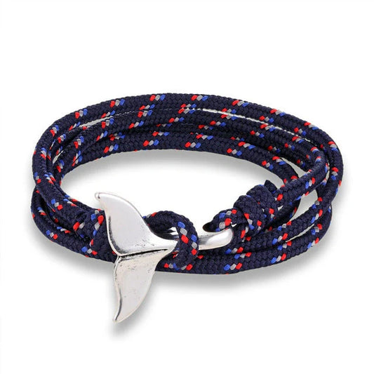 Alloy umbrella style bracelet with adjustable clasp in various colours