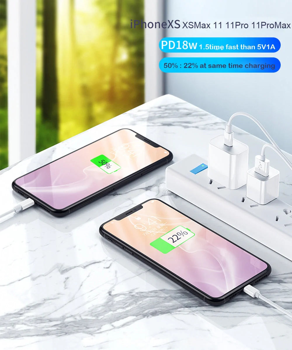 PD18W Fast Charging Type-C Cable with durable alloy joint for quick and efficient charging