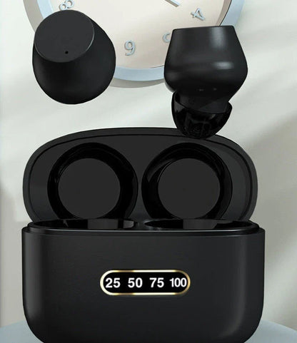 Wireless Bluetooth earbuds with dual drivers, touchpad controls, and waterproof design for an immersive audio experience