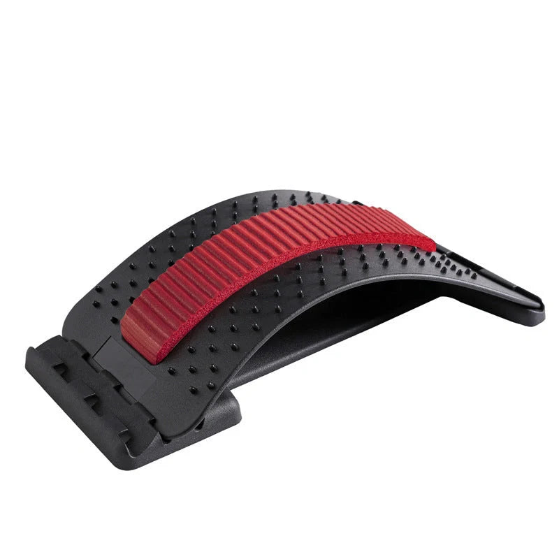 Adjustable Lumbar Orthosis for back pain relief with magnetic points and plastic pins