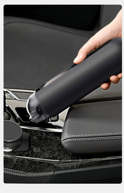 BASEUS Wireless Car Vacuum Cleaner with 5,000Pa Suction, Portable Design, and HEPA Filtration for Spotless Car Interior